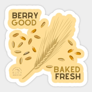 Berry Good Baked Fresh Sticker
